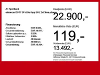 Gebraucht Audi A1 Sportback Advanced Plus 116 PS (85 kW) 2025 Blau Kleinwagen
