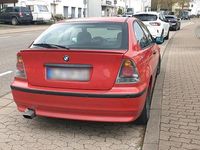 Gebraucht BMW 316 116 PS (85 kW) 2001 Rot Kleinwagen