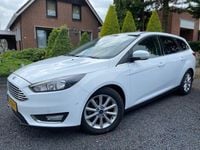 Używany Ford Focus Titanium 120 KM (88 kW) 2018 Biały Sedan/Limuzyna