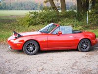 Gebraucht Mazda MX5 116 PS (85 kW) 1991 Rot Cabrio