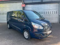 Gebraucht Ford Transit Custom Trend 131 PS (96 kW) 2016 Blau Van / Kleinbus