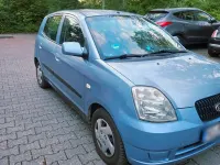 Gebraucht Kia Picanto LX 65 PS (47 kW) 2007 Blau Kleinwagen