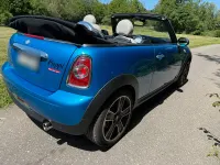 Gebraucht Mini Cooper Cabriolet 122 PS (89 kW) 2011 Blau Cabrio