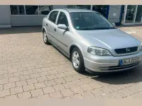 Gebraucht Opel Astra 101 PS (74 kW) 2001 Silber Kleinwagen