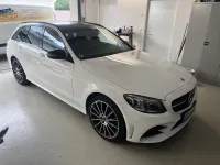Gebraucht Mercedes C400 333 PS (244 kW) 2019 Weiß Limousine