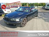 Gebraucht BMW 320 Cabriolet 170 PS (125 kW) 2001 Schwarz ii Cabrio