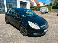 Gebraucht Opel Corsa 80 PS (58 kW) 2007 Schwarz Kleinwagen