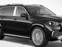Neu Mercedes GLS600 Maybach 557 PS (409 kW) 2026 Schwarz SUV