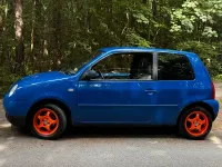 Gebraucht VW Lupo 75 PS (55 kW) 1998 Blau Kleinwagen