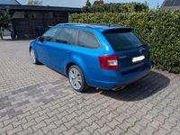 Usado Skoda Octavia RS 184 CV (135 kW) 2013 Azul Familiar