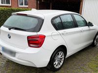 Usata BMW 116 2014 Bianco Utilitaria