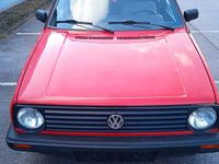 Second-hand VW Golf II 74 CP (54 kW) 1987 Roșu Hatchback