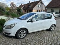 Gebraucht Opel Corsa 95 PS (69 kW) 2010 Weiß Kleinwagen