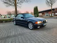 Gebraucht BMW 320 Cabriolet 150 PS (110 kW) 1997 Blau Cabrio