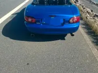 Gebraucht Mazda MX5 2002 Blau Cabrio