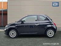 Gebraucht Fiat 500 71 PS (52 kW) 2023 Schwarz vesuvio schwarz (metallic) Cabrio