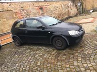 Gebraucht Opel Corsa 58 PS (42 kW) 2002 Schwarz Kleinwagen