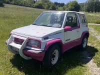 Gebraucht Suzuki Vitara 80 PS (58 kW) 1996 Weiß Cabrio