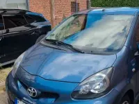 Gebraucht Toyota Aygo 68 PS (50 kW) 2009 Blau Kleinwagen