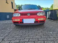 Brugt VW Golf Cabriolet 75 HK (55 kW) 1995 Rød Cabriolet