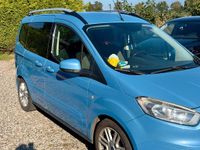 Gebraucht Ford Tourneo Courier 101 PS (74 kW) 2015 Blau Van / Kleinbus