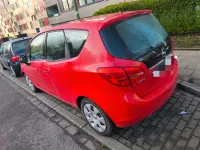 Gebraucht Opel Meriva drive 136 PS (100 kW) 2014 Rot Van / Kleinbus