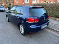 Gebraucht VW Golf VI 102 PS (75 kW) 2008 Blau Kleinwagen