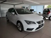 Używany Seat Leon XCELLENCE 125 KM (91 kW) 2017 Biały Sedan/Limuzyna