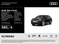 Gebraucht Audi Q4 e-tron 150 kW (204 PS) 2023 Mythosschwarz metallic SUV