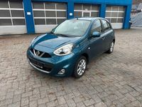 Gebraucht Nissan Micra Acenta 80 PS (58 kW) 2015 Blau Kleinwagen