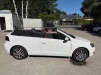 Gebraucht VW Golf Cabriolet 122 PS (89 kW) 2013 Weiß Cabrio
