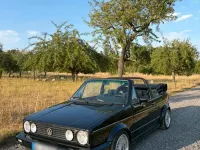 Gebraucht VW Golf Cabriolet 98 PS (72 kW) 1990 Blau Cabrio