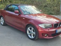 Gebraucht BMW 118 Cabriolet Sport Line 143 PS (105 kW) 2011 Rot Cabrio