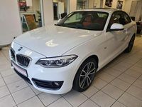 Gebraucht BMW 220 Sport Line 184 PS (135 kW) 2018 Weiß Coupé