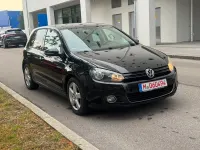 Gebraucht VW Golf VI Style 140 PS (102 kW) 2011 Schwarz Kleinwagen