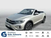 Gebraucht VW T-Roc Cabriolet Style 110 PS (80 kW) 2022 Silber Cabrio