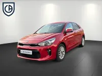 Gebraucht Kia Rio DREAM-TEAM Edition 99 PS (72 kW) 2017 Rot schwarz Limousine