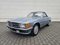 Gebraucht Mercedes SL500 245 PS (180 kW) 1985 Diamantblau metallic Cabrio