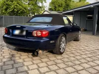 Gebraucht Mazda MX5 110 PS (80 kW) 2003 Blau Cabrio