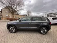 Gebraucht Skoda Karoq Clever 150 PS (110 kW) 2021 Quarzgrau metallic SUV