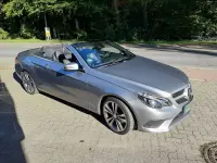 Gebraucht Mercedes E220 AMG line 170 PS (125 kW) 2015 Silber Cabrio