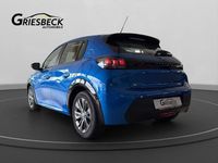 Gebraucht Peugeot 208 Active 100 kW (136 PS) 2021 Blau/typ aussenverkleidung met Kleinwagen