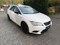 Usata Seat Leon ST Reference 110 CV (80 kW) 2014 Bianco Station wagon