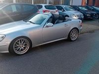 Gebraucht Mercedes SLK200 163 PS (119 kW) 2000 Silber Cabrio