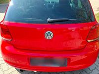 Gebraucht VW Polo Match 90 PS (66 kW) 2012 Rot Kleinwagen