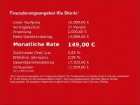 Gebraucht Kia Stonic DREAM-TEAM Edition 101 PS (74 kW) 2021 Blau SUV