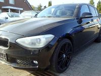 Gebraucht BMW 116 Advantage 116 PS (85 kW) 2012 Schwarz Kleinwagen