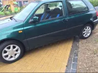 Brugt VW Golf III 75 HK (55 kW) 1996 Grøn Hatchback