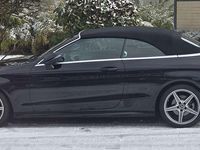 Gebraucht Mercedes C200 AMG line 184 PS (135 kW) 2017 Schwarz Cabrio