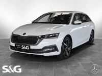 Gebraucht Skoda Octavia First Edition 150 PS (110 kW) 2021 Moonweiss metallic Kombi